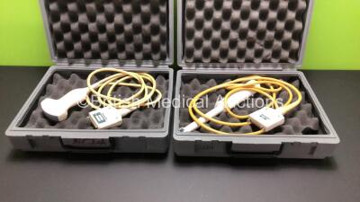 2 x Terason Ultrasound Transducer / Probes in Cases (1 x 8EC4 and 1 x Unknown)