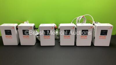 6 x Level 1 Hotline Fluid Warming Units *S10004486- S10004482 - S10004487*