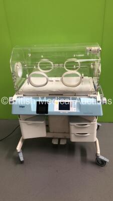 Drager Isolette 8000 Infant Incubator Version 4.00 with Mattress (Powers Up)