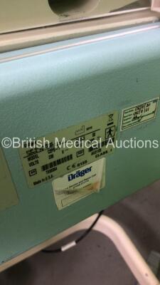 Drager Isolette 8000 Infant Incubator Version 4.00 with Mattress (Powers Up) - 6