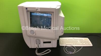 Zeiss Humphrey Field Analyzer Model 720i Rev 4.0 with Control Finger Trigger and Keyboard (Powers Up) * SN 7201-7066 * * Mfd 2006 *