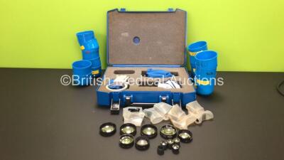 Moeller Eibos 200 Microscope Parts Including Volk Lenses