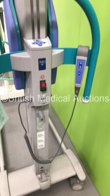 1 x Arjo Electric Patient Hoist with Controller and 1 x Arjo Maxi Move Electric Patient Hoist with Controller (Unable to Test Due to No Batteries) - 3