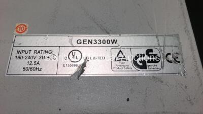 3 x TDK-Lambda Model 10266007 GEN60-55 Power Supply Units (1 Missing Dial) - 3