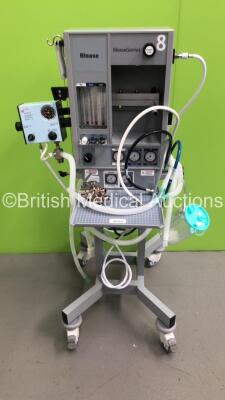 Blease Genius Induction Anaesthesia Machine with InterMed Penlon Nuffield Anaesthesia MRI Compatible Ventilator Series 200,Ventilator Valve and Hoses * SN GENI-000219 *