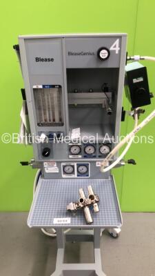 Blease Genius Induction Anaesthesia Machine with InterMed Penlon Nuffield Anaesthesia Ventilator Series 200,Ventilator Valve and Hoses * SN GENI-000221 * - 2