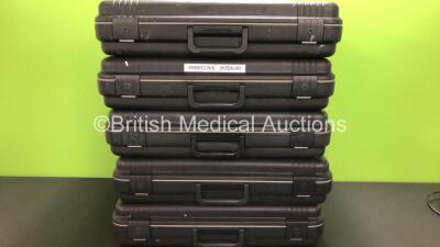 5 x Empty Olympus Scope Cases