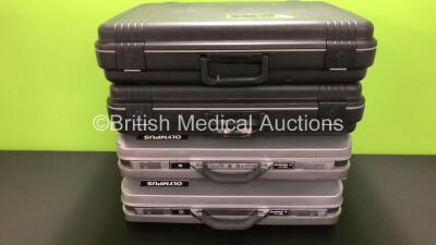 4 x Empty Olympus Scope Cases