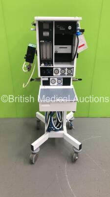 Blease Frontline Genius Induction Anaesthesia Machine with InterMed Penlon Nuffield Anaesthesia MRI Compatible Ventilator Series 200 and Hoses * SN 0800402 * - 2