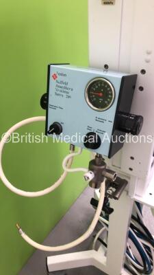 Blease Frontline Genius Induction Anaesthesia Machine with InterMed Penlon Nuffield Anaesthesia MRI Compatible Ventilator Series 200 and Hoses * SN 0800402 * - 3