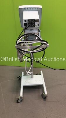 Hamilton Medical Raphael XTC Ventilator Version 3.3CX/3.3CX7 on Stand with Hoses (Powers Up) * Mfd 2009 * * SN 12041 * - 6