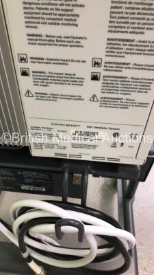 Nellcor Puritan Bennett 840 Ventilator System Software Version 4-070000-85-AN Running Hours 36677 on Stand with Hoses (Powers Up) - 9