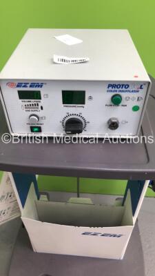 EZ EM Protocol Colon Insufflator on EZ EM Trolley (Powers Up) - 4