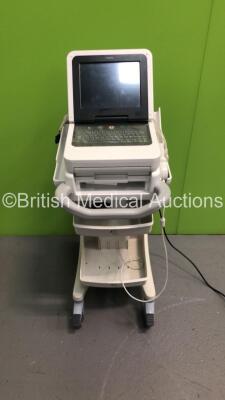 Philips ECG Machine Ref 860310 on Stand with 1 x 10-Lead ECG Lead (Draws Power-Blank Screen)