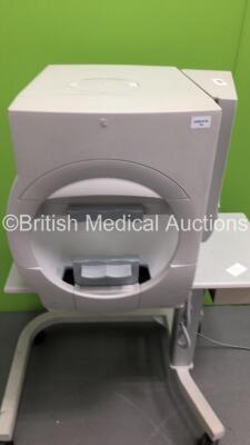 Zeiss Humphrey Field Analyzer Model 720i Rev 4.2 on Motorized Table with Printer and Control Finger Trigger (Powers Up) * SN 720i-8285 * * Mfd 2008 * - 2