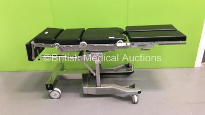 Maquet 1145.60A0 Manual Operating Table with Cushions and Attachments