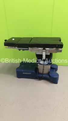 Maquet AlphaMaxx Electric Operating Table Model T283.6000 with Controller and Cushions (Powers Up and Tested Working) * SN 01444 * * Mfd 2010 *