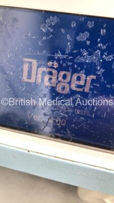 Drager Isolette 8000 Infant Incubator Version 4.00 with Mattress (Powers Up) - 2