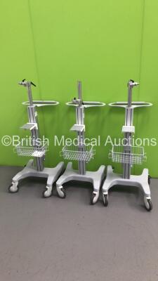 3 x GE Carescape B650 Monitor Stands *S/N NA*