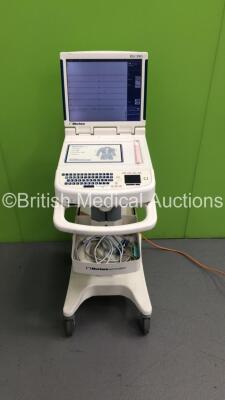 Mortara ELI 350 ECG Machine with 1 x 10 Lead ECG Lead (Powers Up)