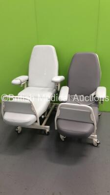 2 x Digitherm Comfort -4Eco Electric Dialysis / Therapy Chairs with 1 x Controller (95640004872)