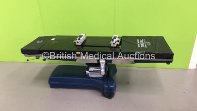 Maquet Alphastar Electric Operating Table Model 1132.02A3 with Controller and Cushions (Powers Up) *S/N 00038*