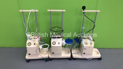 3 x Therapy Equipment Ltd Suction Pumps (All Power Up) *S/N 113394 / 082592 / 100904**