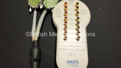 Viasys Companion III Transcranial Doppler System with Analog Connection Box and Accessories *Mfd 2007* (Powers Up) *340/062187* - 3