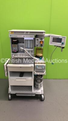 Datex-Ohmeda Aestiva/5 Anaesthesia Machine with Datex-Ohmeda Aestiva 7900 SmartVent Software Version 4.8 PSVPro,Ohmeda Isotec 4 Isoflurane Vaporizer,Absorber,Bellows,Oxygen Mixer and Hoses (Powers Up) * SN AMRL01971 *