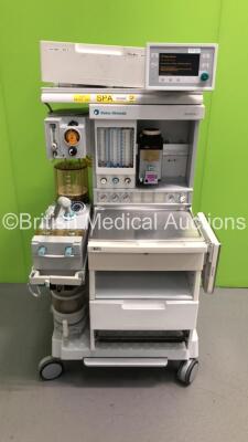 Datex-Ohmeda Aestiva/5 Anaesthesia Machine with Datex-Ohmeda Aestiva 7900 SmartVent Software Version 4.8 PSVPro,Ohmeda Isotec 4 Isoflurane Vaporizer,Absorber,Bellows,Oxygen Mixer and Hoses (Powers Up) * SN AMRN01145 *