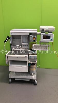 Datex-Ohmeda Aestiva/5 Anaesthesia Machine with Datex-Ohmeda Aestiva 7900 SmartVent Software Version 4.8 PSVPro,Philips Module Rack,Philips IntelliVue G5-M1019A Gas Module with Water Trap,Absorber,Bellows,Oxygen Mixer and Hoses (Powers Up)