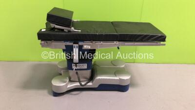 Maquet AlphaMaxx Electric Operating Table Model 1133.12B3 with Controller and Cushions (Powers Up and Tested Working) * SN 00776 * * Mfd 2008 *