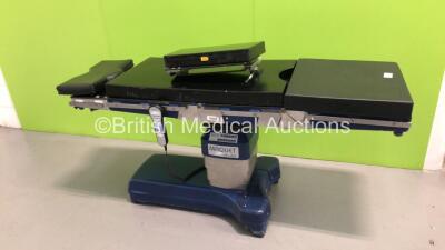 Maquet Alphastar Electric Operating Table Model 1132.02A0 with Controller and Cushions (Powers Up and Tested Working) * SN 00273 * * Mfd 2003 *