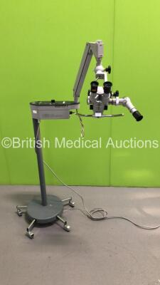 Zeiss OPMI 1FC Surgical Microscope with 3 x 12,5x Eyepieces and 1 x f 200 Lens (Powers Up with Good Bulb) * SN 129751 *