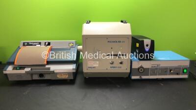 Mixed Lot Including 1 x Vitalograph Spirometer, 1 x Ferraris Pulmolab 435 Spirometer Unit, 1 x Trust 550VA UPS Unit and 1 x Smith & Nephew Auto Illuminator II Unit (All Power Up) *SN 36565 - 0435 - 9838J - 10060179433L - 1260*