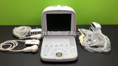 Siui CTS-8800 Ultrasound System (No Power) with 3 x Transducer - Probes (2 x 4DL40G - 1 x U5L50G)