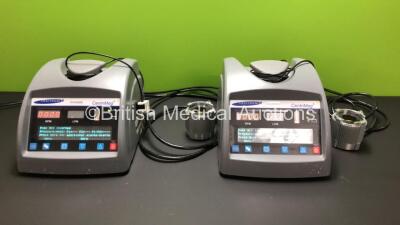 2 x Levitronix CentriMag Primary Console Units with Motors (Both Power Up) 300025 - 300026*