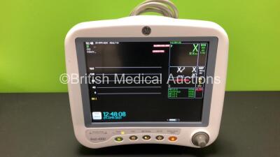 GE Dash 4000 Patient Monitor with BP1,BP2,SpO2,Temp/CO,NBP and ECG Options *Mfd 2013* (Powers Up)