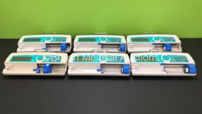 6 x Graseby Omnifuse pca Syringe Pumps