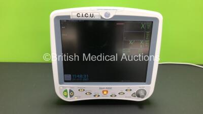 GE Dash 5000 Patient Monitor Including ECG, NBP, CO2, BP1, BP2, SpO2 and Temp/co Options *Mfd 2013* (Powers Up) *SHQ13056262SA* (RI)