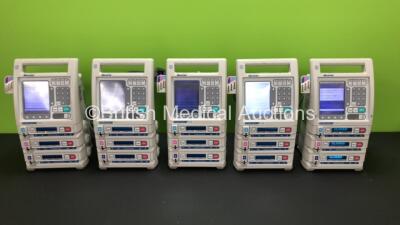 Job Lot of 5 x Baxter Colleague 3 CXE Infusion Pumps (All Power Up)