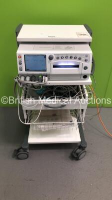 GE 250CX Series Fetal Monitor with 2 x US Transducers,1 x TOCO Transducer,1 x SpO2 Finger Sensor,1 x FECG/MECG Cable and 1 x BP Hose and Cuff (Powers Up)