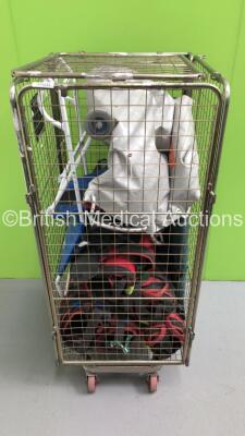 Mixed Cage Including Evacuation Chair,Donway Traction Splints and Ambulance Bags (Cage Not Included)