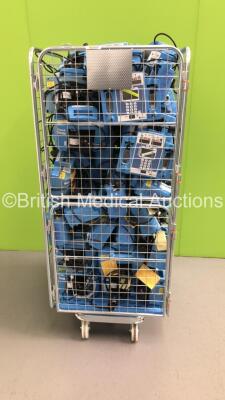 Job Lot of Approx 45 x Carefusion Alaris SE Infusion Pumps (Cage Not Included)