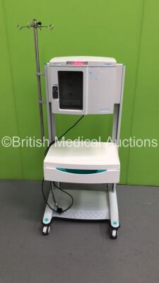 B.Braun Tesla SpaceStation MRI on Trolley with Drip Stand (Powers Up) * SN MIMSPA01532 * * Mfd 2015*