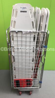 Cage of 14 x Spinal Boards (Cage Not Included)