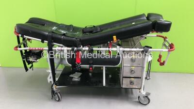 Ferno CCT Six Critical Care Trolley/Stretcher with Mattress and 2 x Chargers