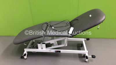 Rothband 3-Way Electric Patient Examination Couch with Controller (Powers Up)
