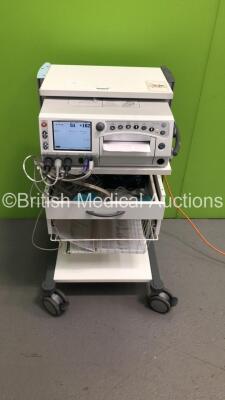 GE 250CX Series Fetal Monitor with 2 x US Transducers,1 x TOCO Transducer,1 x SpO2 Finger Sensor and 1 x BP Hose and Cuff (Powers Up)
