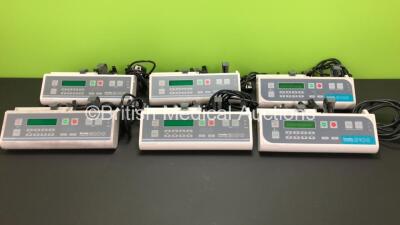 6 x Graseby 3100 Syringe Pumps